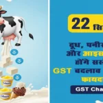 22 सितंबर से दूध, पनीर, घी और आइसक्रीम होंगे सस्ते, GST बदलाव का सीधा फायदा