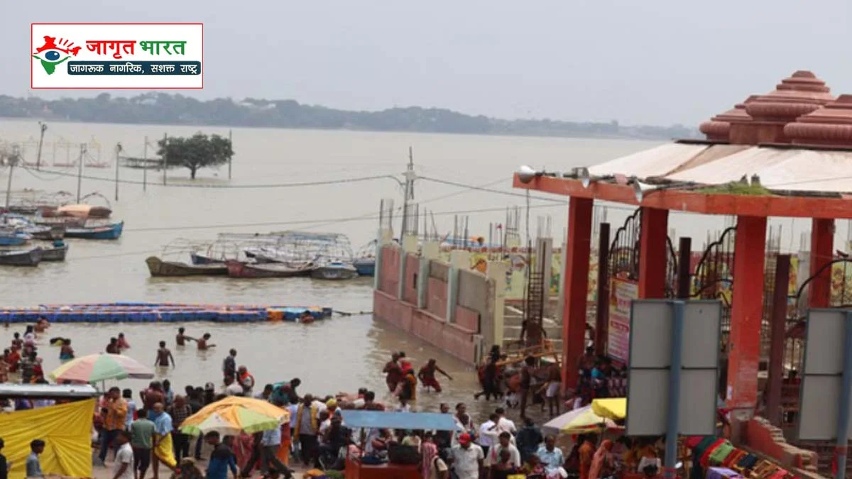 water level of Ganga-Yamuna