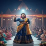 लोकगायिका मनीषा श्रीवास्तव ने देवी गीतों से किया दर्शकों को मंत्रमुग्ध