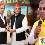 अखिलेश यादव पर ओपी राजभर का निशाना: कहा – पार्टी टूटने के डर से आजम खान से मिलने गए
