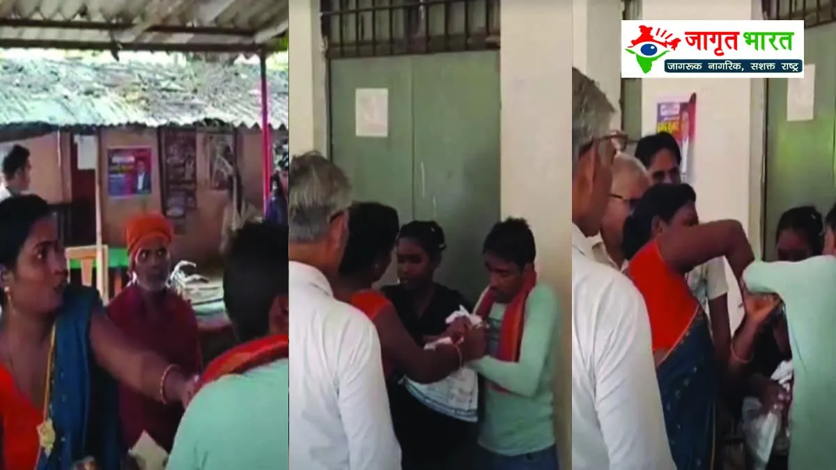 Husband re-deals land, wife and daughter cause ruckus in tehsil