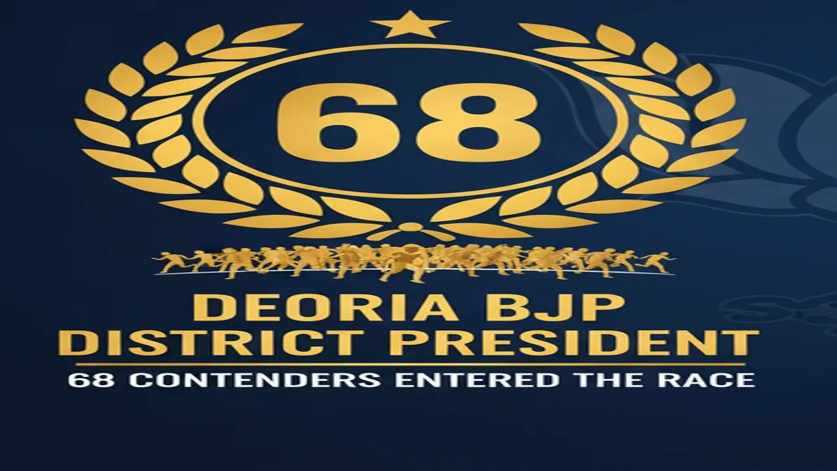 deoria-bjp-district-president-election-68-nominations