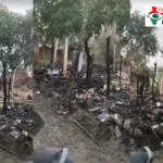 देवरिया में झोपड़ी में लगी आग: दहेज का सामान जलकर राख, अगले महीने होनी थी शादी