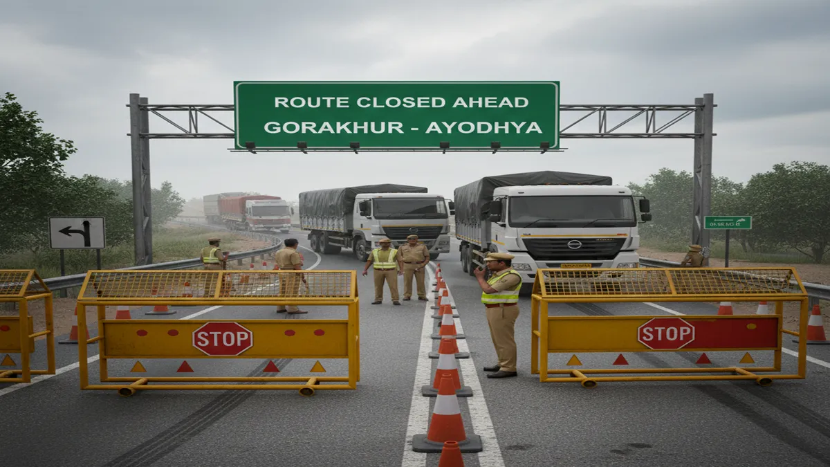 gorakhpur-ayodhya-heavy-vehicles-ban-till-26-november-diversion-plan