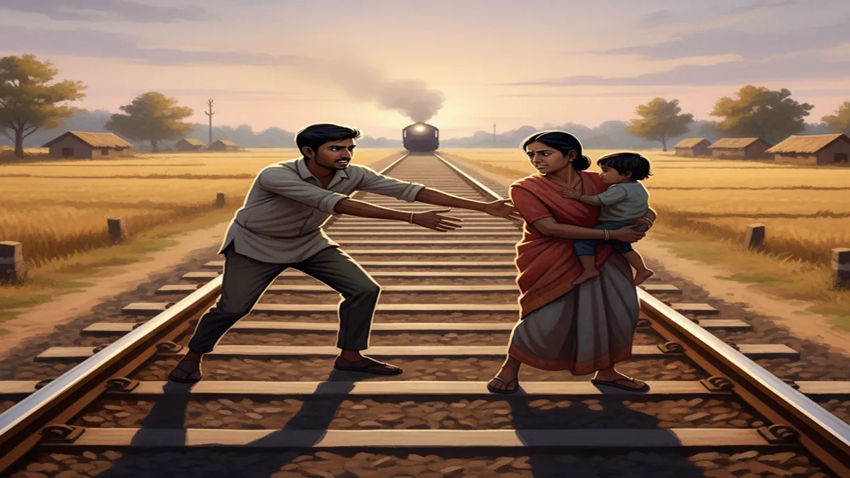 gorakhpur-woman-daughter-rescued-train-track-gauri-bazaar