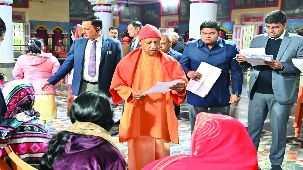 cm-yogi-janata-darshan-gorakhpur-gorakhnath-mandir