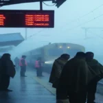 देवरिया: घने कोहरे और शीतलहर के चलते रेलवे ने रद्द की एक दर्जन से अधिक ट्रेनें, यात्रियों की बढ़ी परेशानी