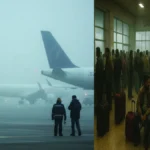 घने कोहरे का असर: गोरखपुर एयरपोर्ट पर 7 फ्लाइट्स लेट, ट्रेनों की रफ्तार भी थमी