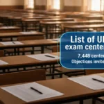 UP बोर्ड परीक्षा केंद्रों की सूची जारी: 7,448 केंद्र प्रस्तावित, 4 दिसंबर तक आपत्तियां आमंत्रित