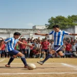 देवरिया : शानदार जीत के साथ टूर्नामेंट का आगाज: मेहा हरहंगपुर ने 7-1 से रौंदा बेलवनिया, कंचनपुर पेनाल्टी में विजयी