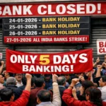 गोरखपुर में बैंक हड़ताल से आर्थिक पहिया थमा, 500 करोड़ से अधिक का लेनदेन ठप, आमजन बेहाल