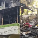 लखनऊ में भीषण आग: दूसरी मंजिल से कूदने पर महिला की मौत, पति झुलसा; बेटी सुरक्षित, बेटा खुद निकला बाहर