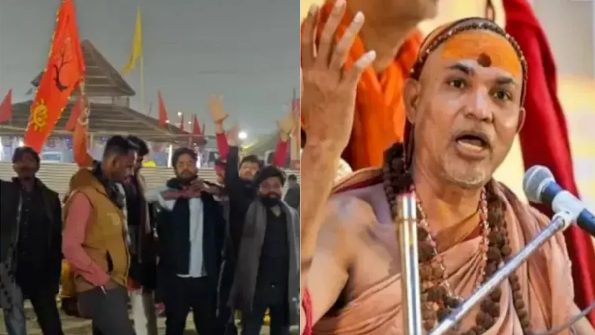 magh-mela-avimukteshwaranand-camp-threat-attempt