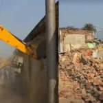 संभल: सरकारी जमीन से अवैध कब्जा हटाने की कार्रवाई, बिछौली गांव में चले बुलडोजर