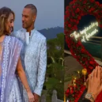टीम इंडिया के पूर्व ओपनर शिखर धवन ने की सगाई, गर्लफ्रेंड सोफी शाइन संग शुरू किया नया सफर