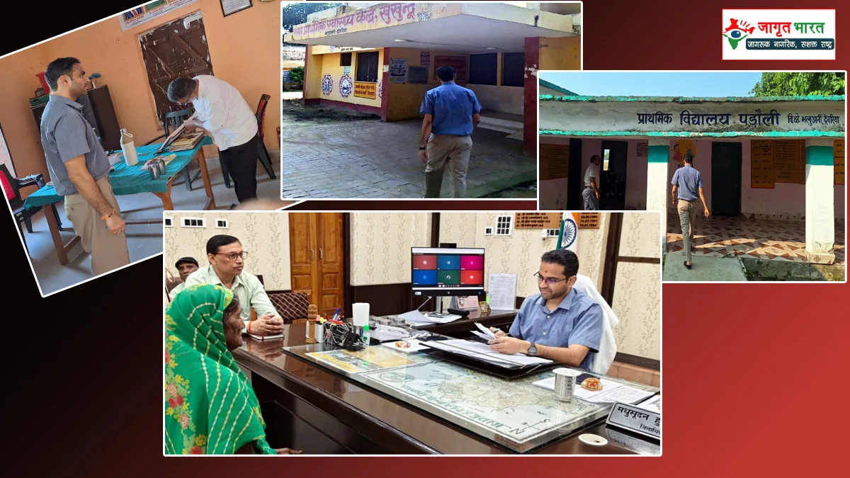 DM Madhusudan Hulgi in Deoria