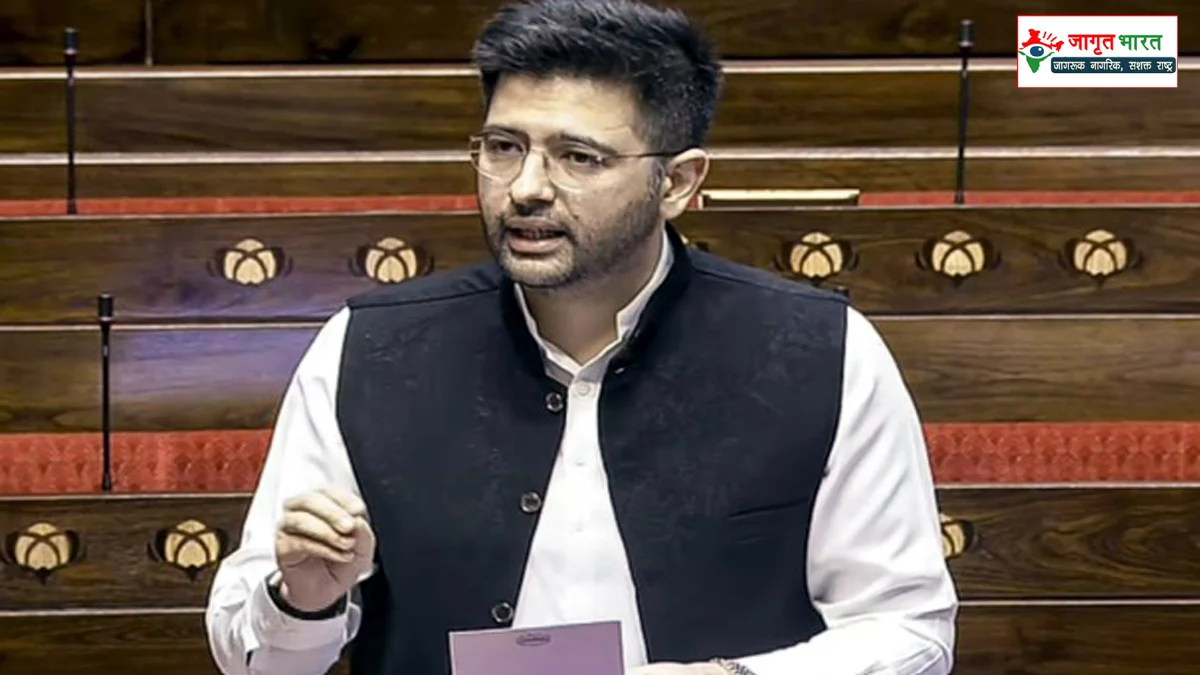 Raghav Chadha raised the issue in the Rajya Sabha.